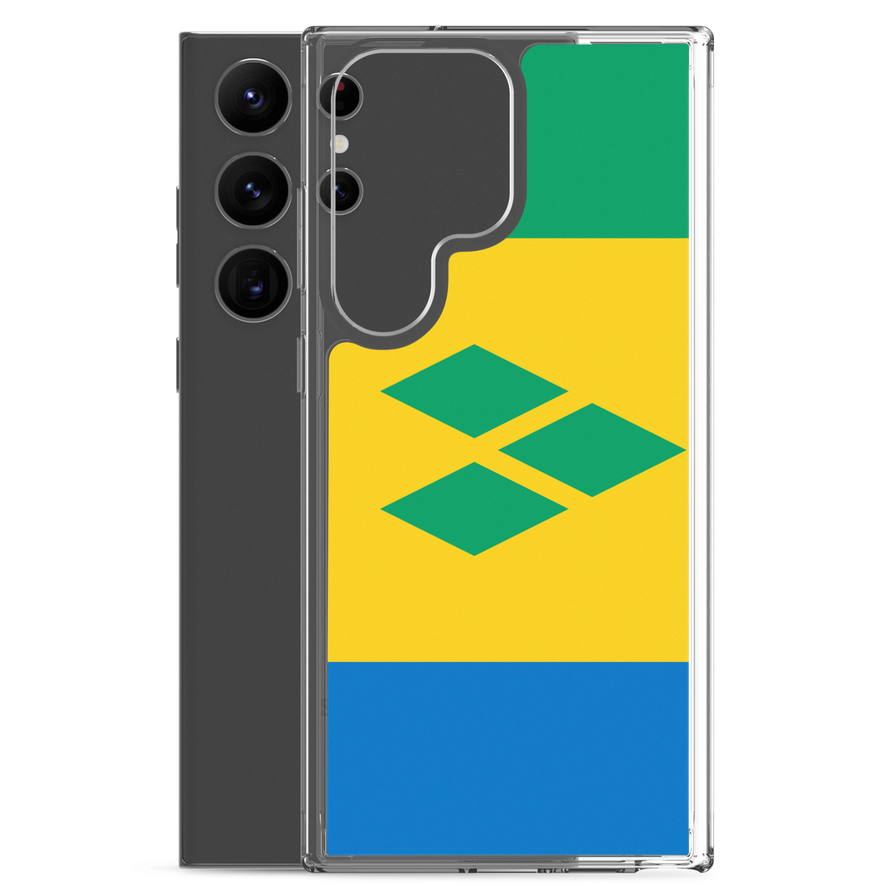 St. Vincent and the Grenadines Flag Clear Case for Samsung®