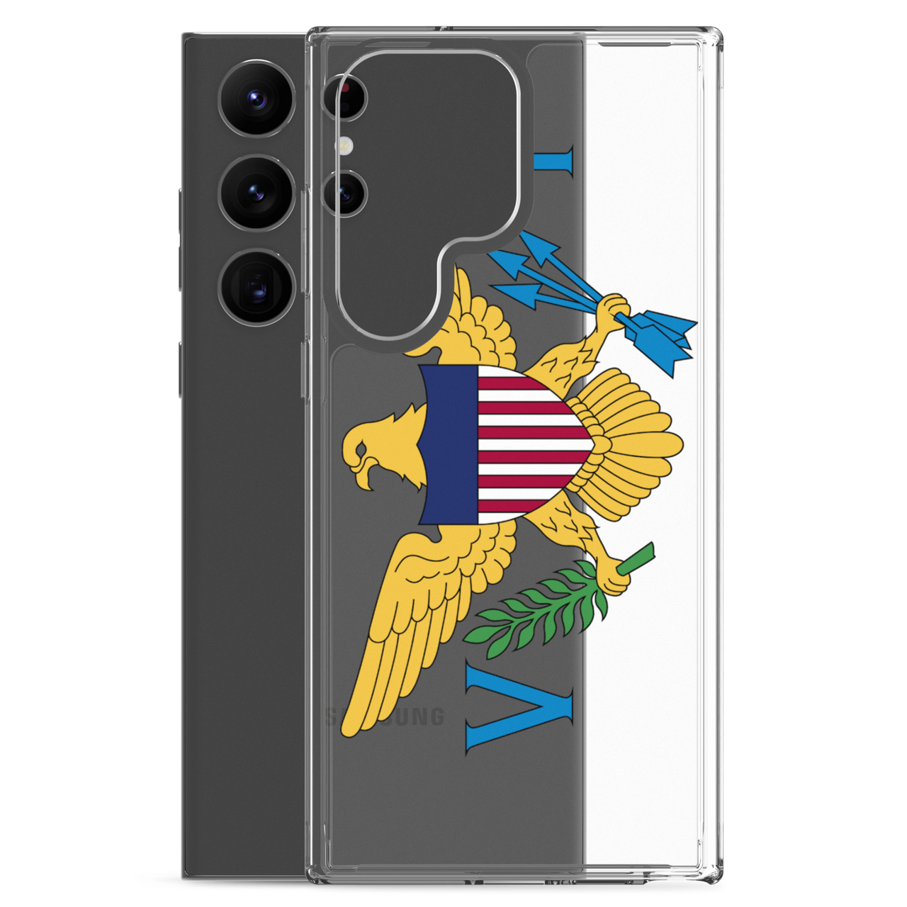 United States Virgin Islands Flag Clear Case for Samsung®