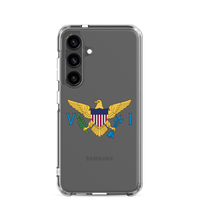 Thumbnail for Virgin Islands Flag Clear Case for Samsung®