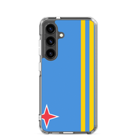 Thumbnail for Aruba Flag Clear Case for Samsung®