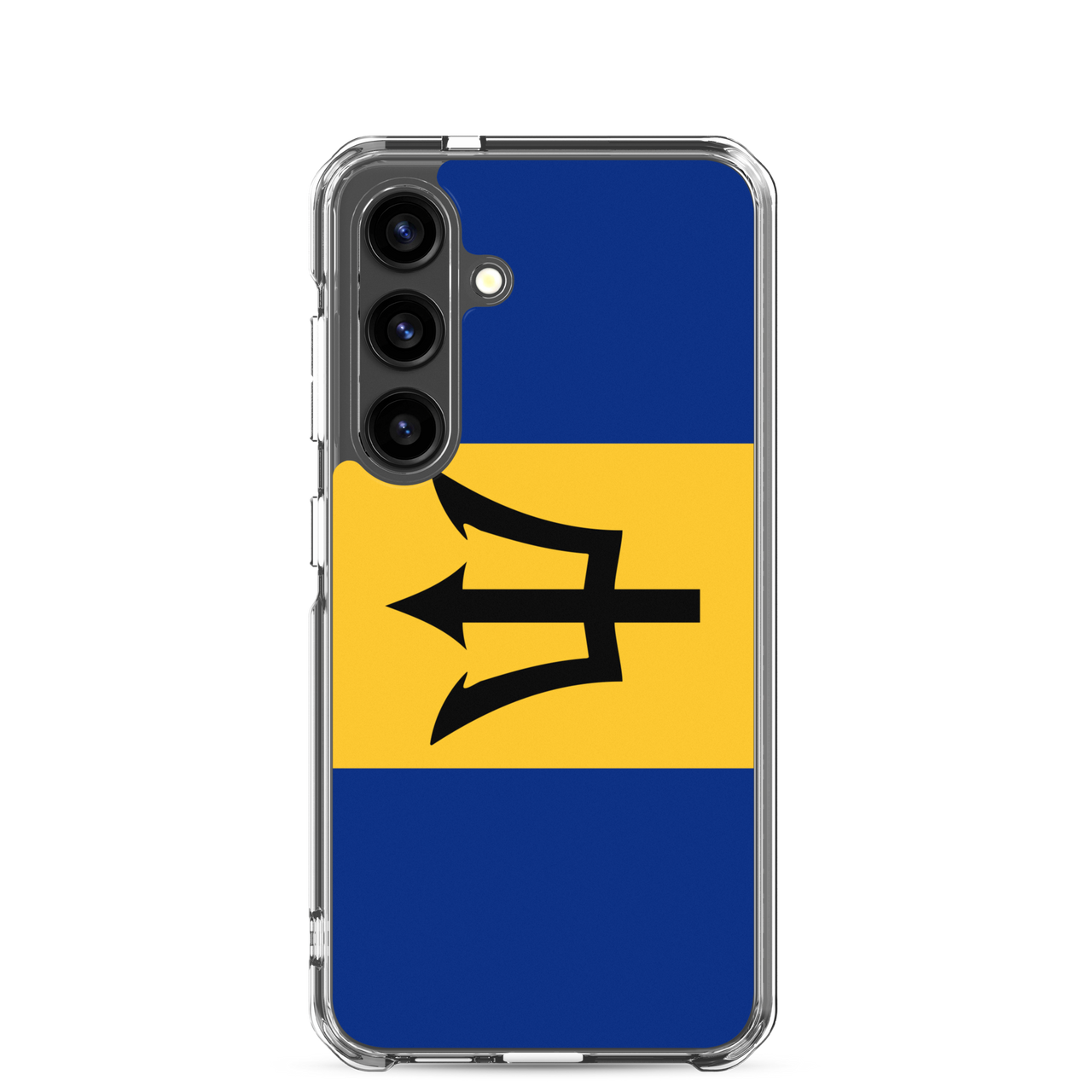 Barbados Flag Clear Case for Samsung®