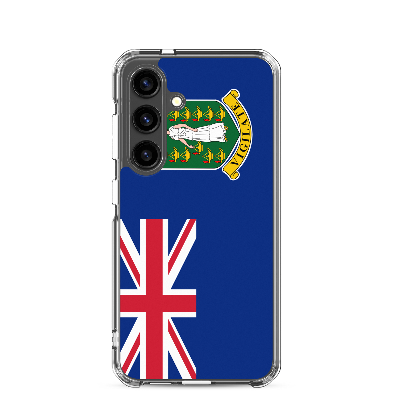 British Virgin Islands Flag Clear Case for Samsung®