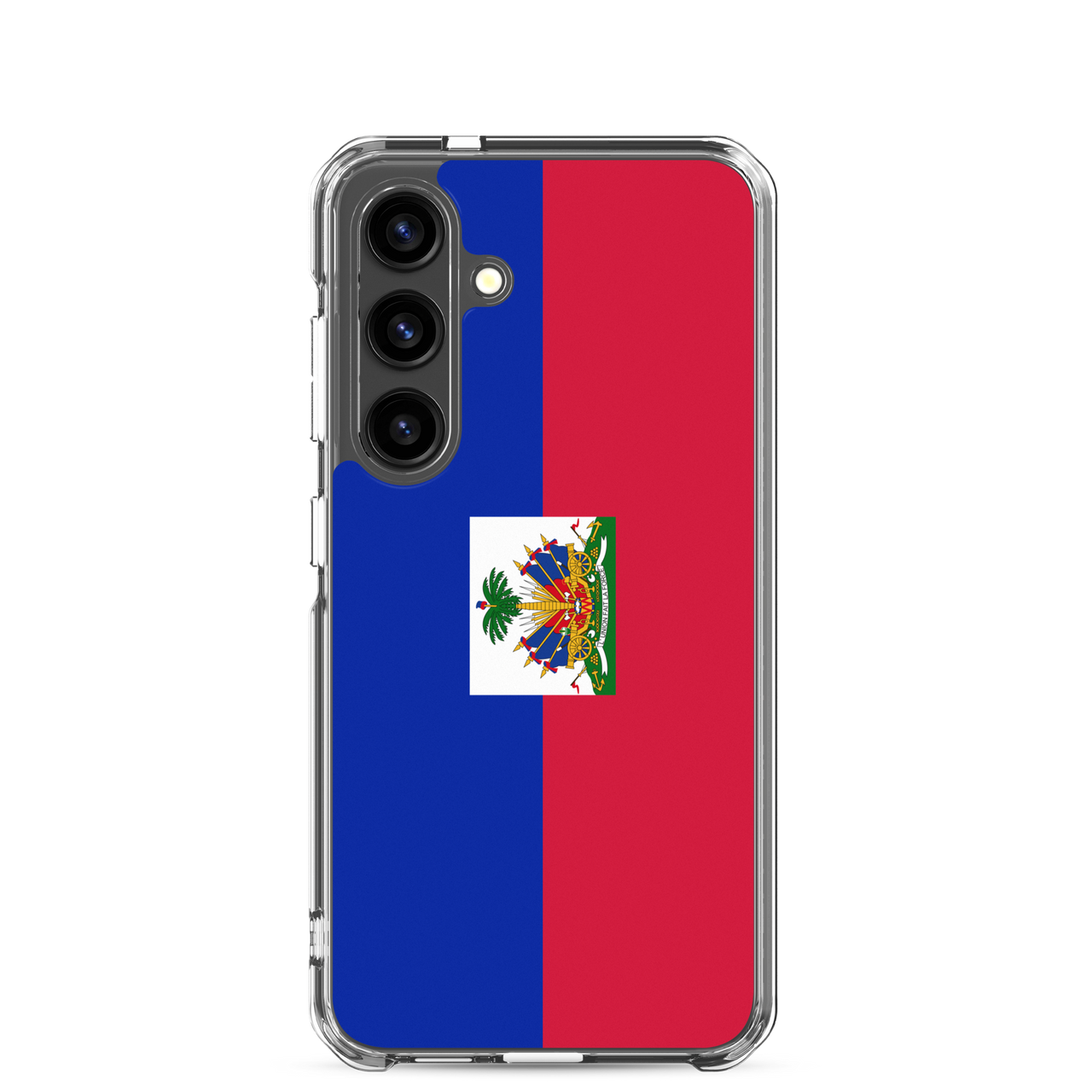 Haiti Flag Clear Case for Samsung®