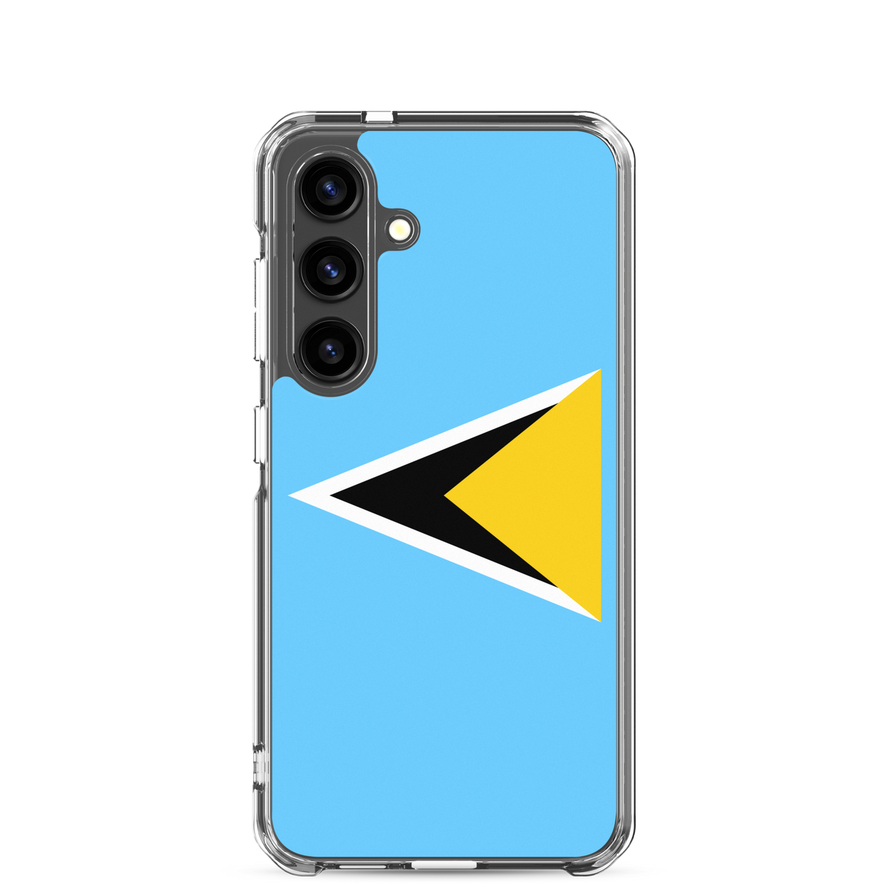 St. Lucia Flag Clear Case for Samsung®