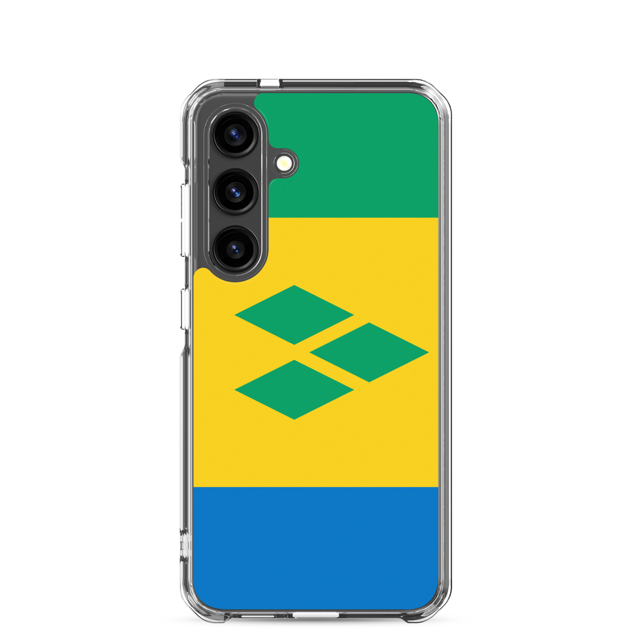 St. Vincent and the Grenadines Flag Clear Case for Samsung®