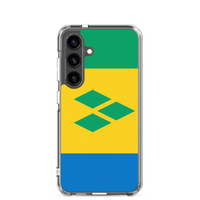 Thumbnail for St. Vincent and the Grenadines Flag Clear Case for Samsung®