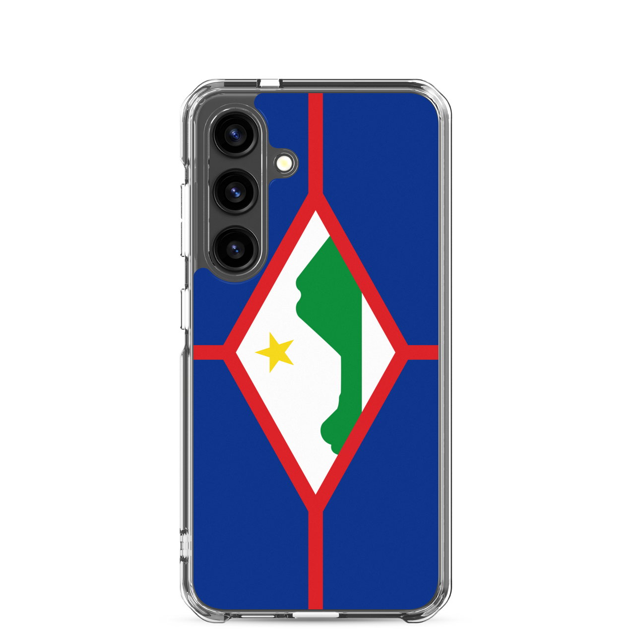 Sint Eustatius Flag Clear Case for Samsung®