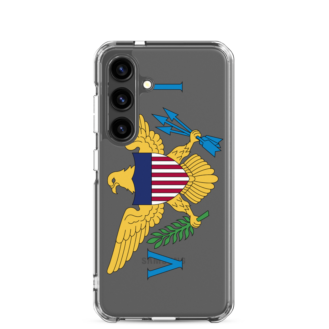 United States Virgin Islands Flag Clear Case for Samsung®