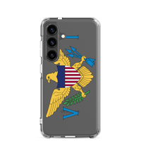 Thumbnail for United States Virgin Islands Flag Clear Case for Samsung®