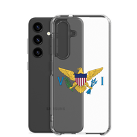 Thumbnail for Virgin Islands Flag Clear Case for Samsung®