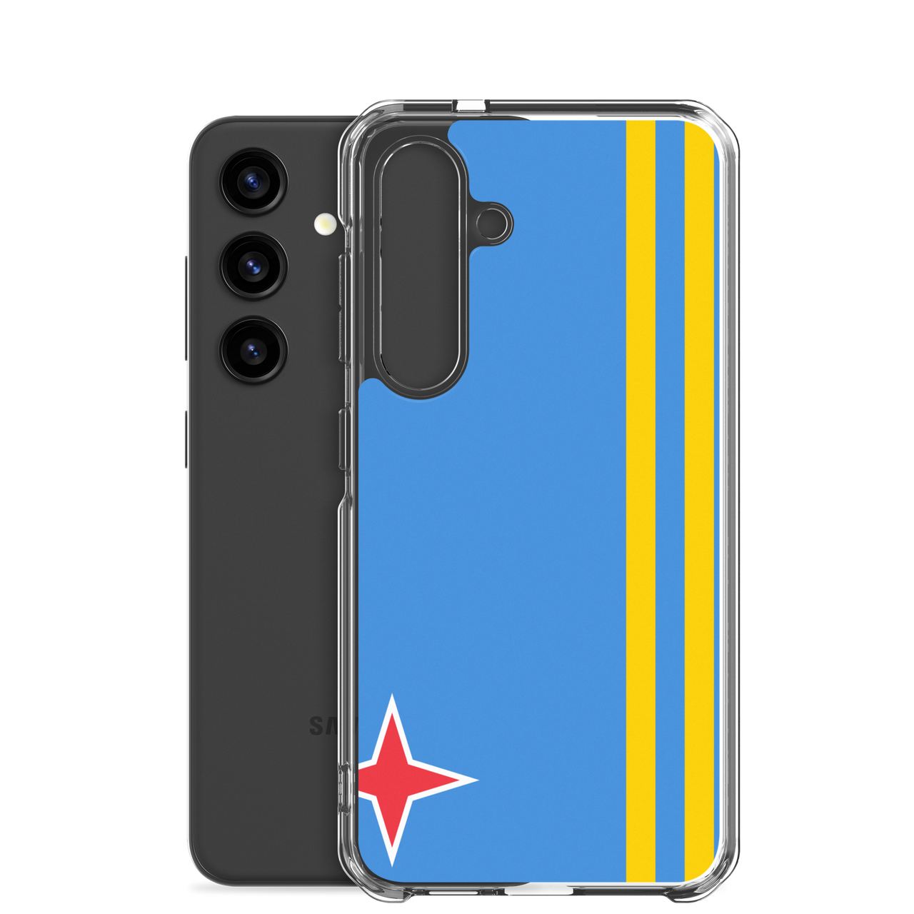 Aruba Flag Clear Case for Samsung®