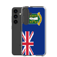 Thumbnail for British Virgin Islands Flag Clear Case for Samsung®