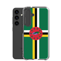 Thumbnail for Dominica Flag Clear Case for Samsung®