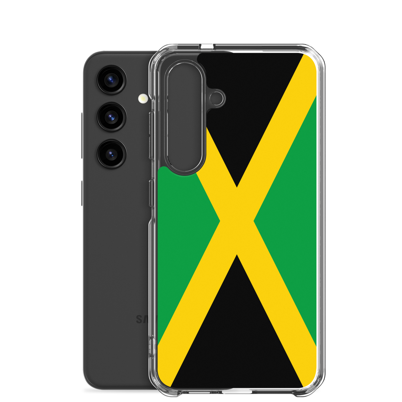 Jamaican Flag Clear Case for Samsung®