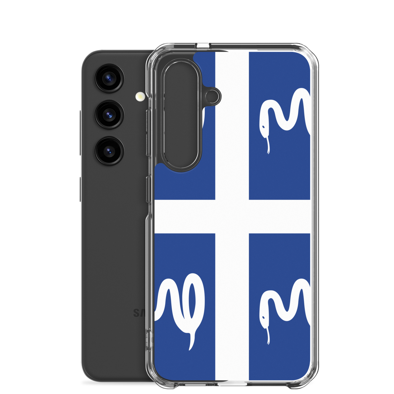 Martinique Flag Clear Case for Samsung®