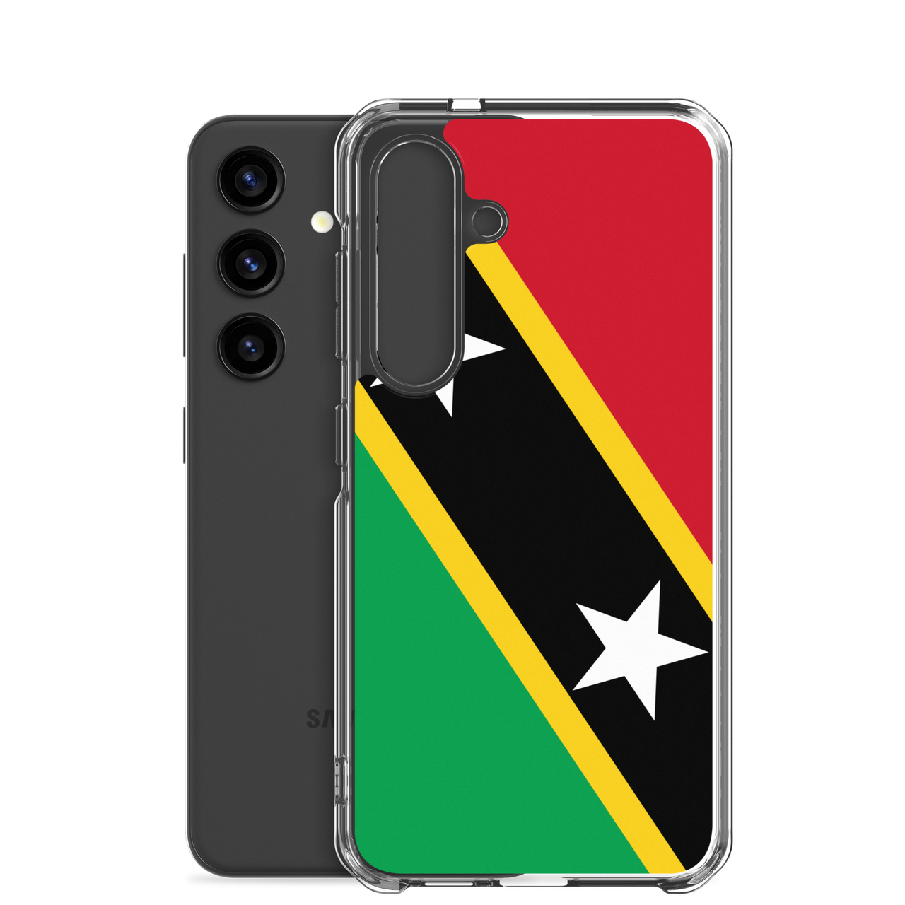 St. Kitts and Nevis Flag Clear Case for Samsung®