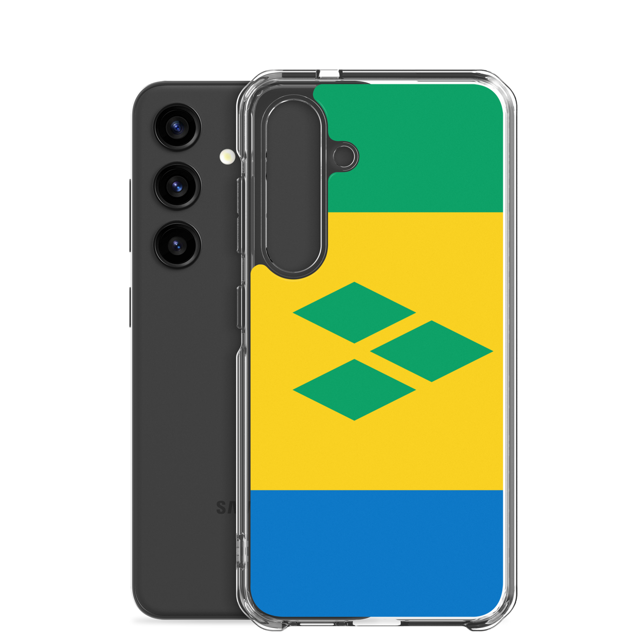 St. Vincent and the Grenadines Flag Clear Case for Samsung®