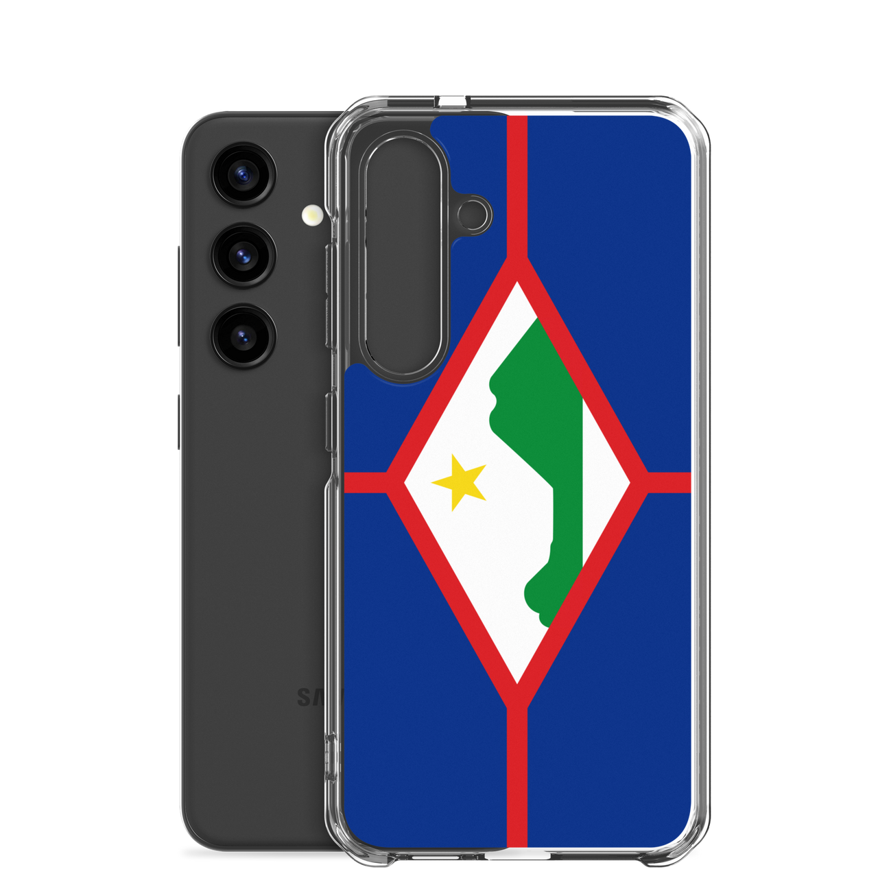 Sint Eustatius Flag Clear Case for Samsung®