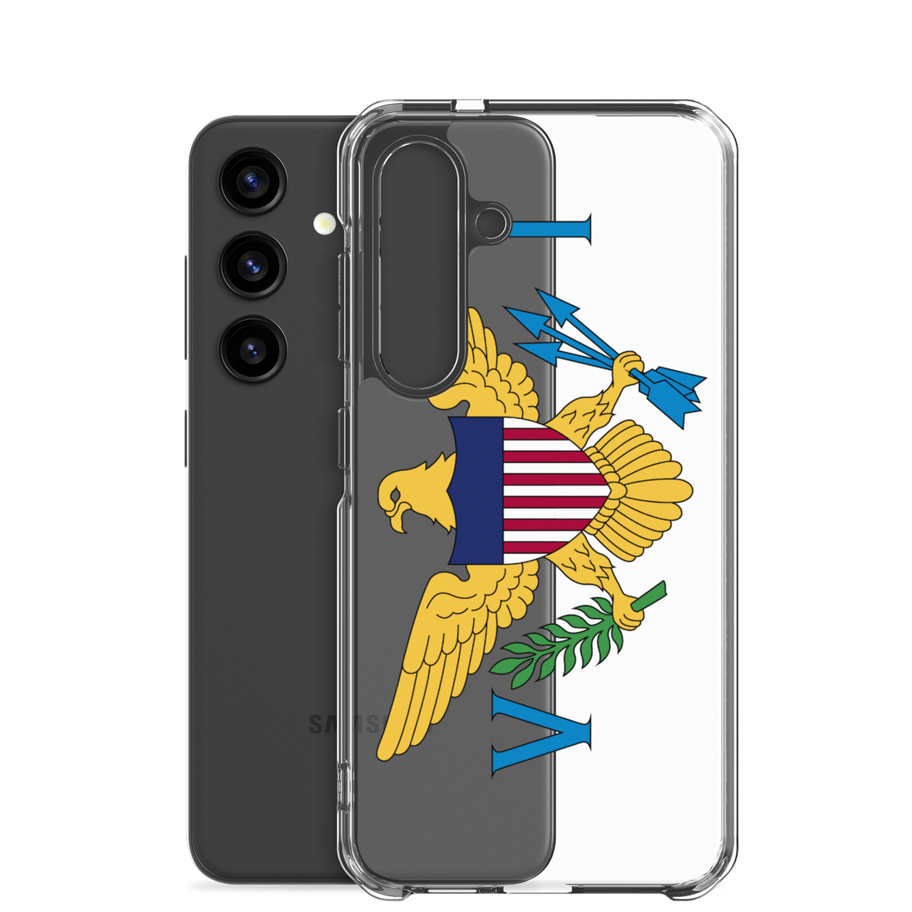 United States Virgin Islands Flag Clear Case for Samsung®