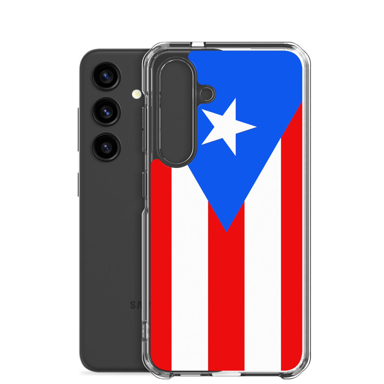 Puerto Rico Flag Clear Case for Samsung®