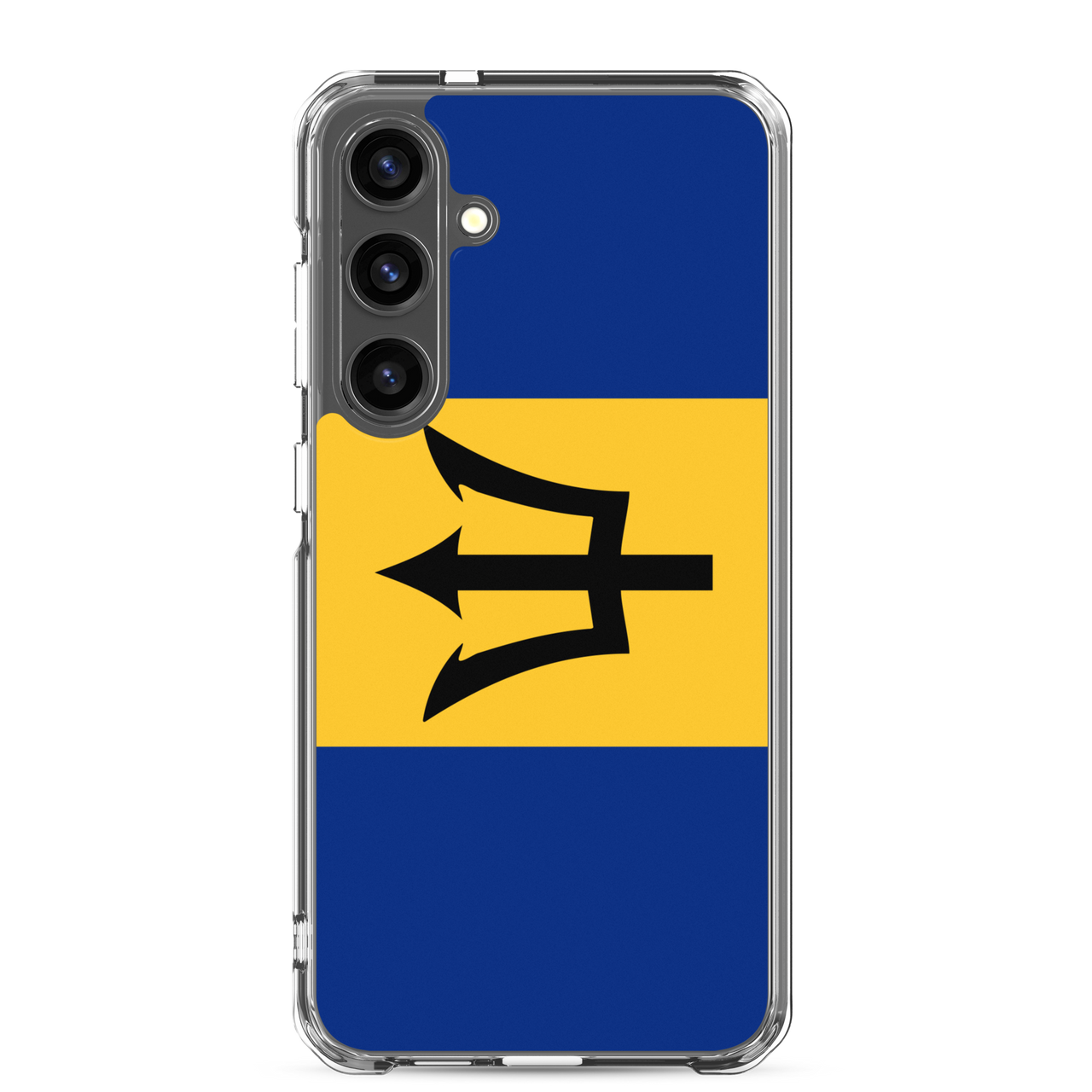 Barbados Flag Clear Case for Samsung®