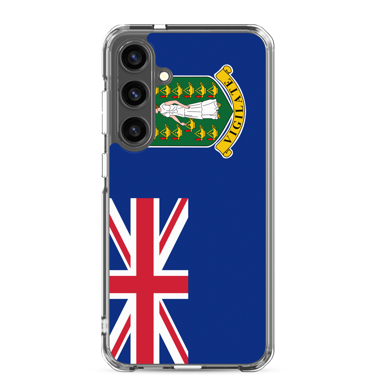 British Virgin Islands Flag Clear Case for Samsung®