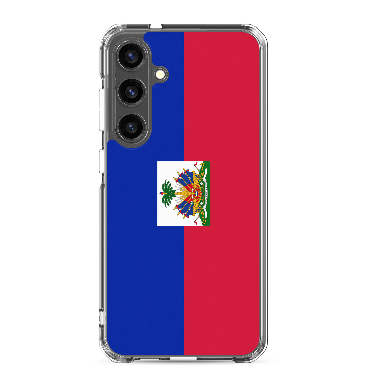 Haiti Flag Clear Case for Samsung®