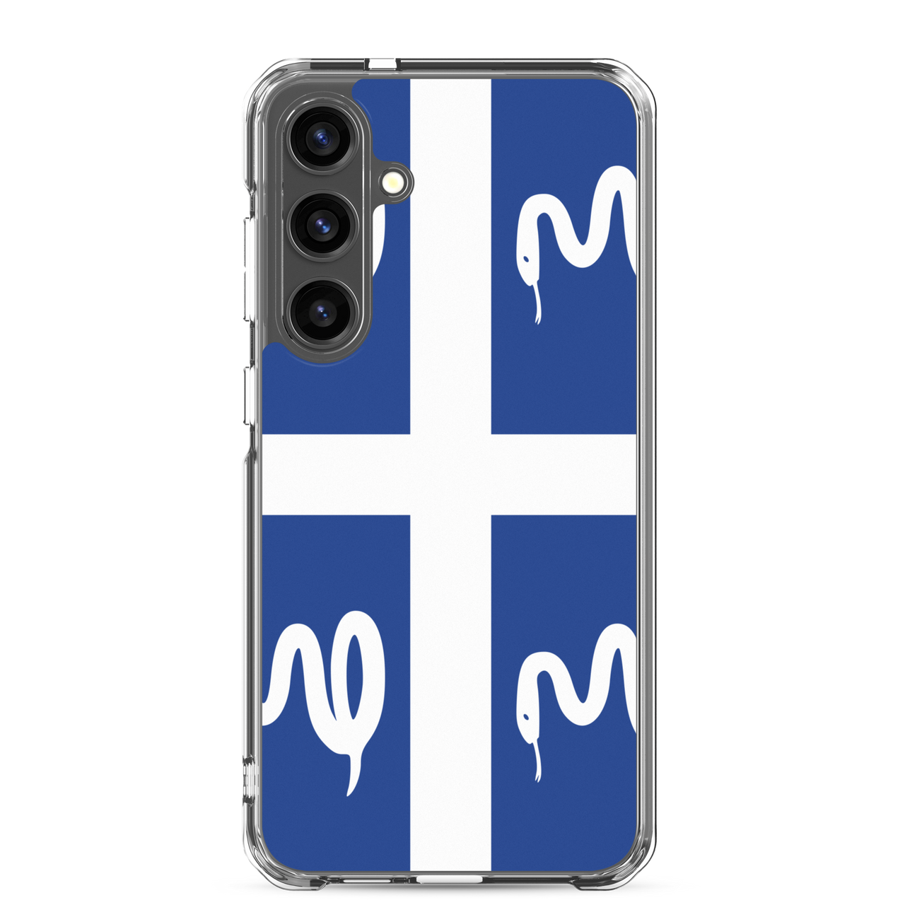 Martinique Flag Clear Case for Samsung®