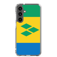 Thumbnail for St. Vincent and the Grenadines Flag Clear Case for Samsung®