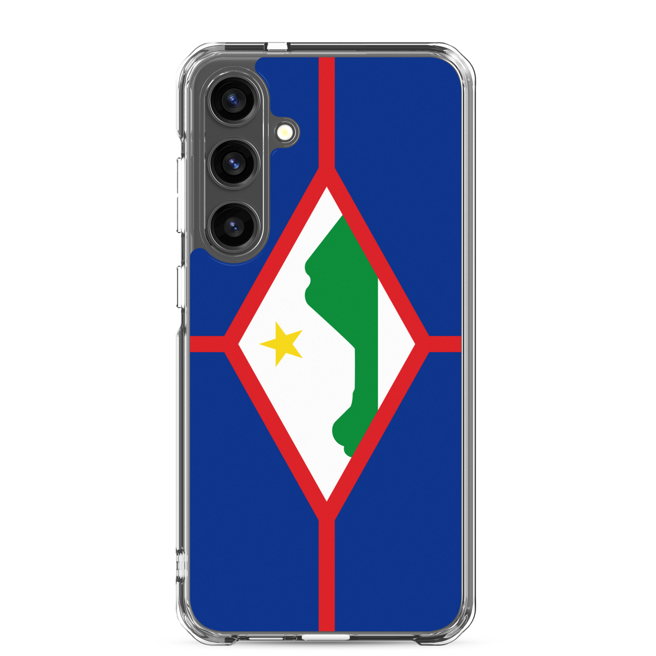 Sint Eustatius Flag Clear Case for Samsung®