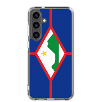 Thumbnail for Sint Eustatius Flag Clear Case for Samsung®