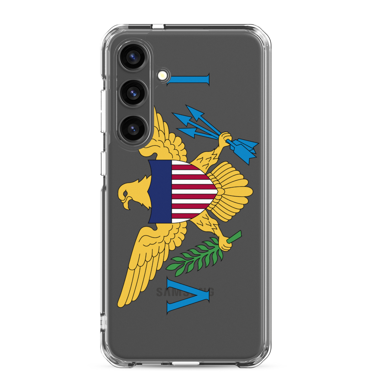 United States Virgin Islands Flag Clear Case for Samsung®