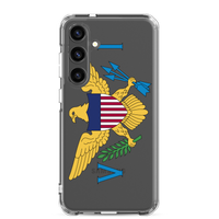 Thumbnail for United States Virgin Islands Flag Clear Case for Samsung®