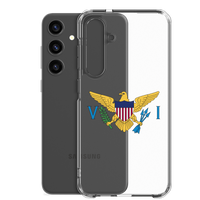 Thumbnail for Virgin Islands Flag Clear Case for Samsung®