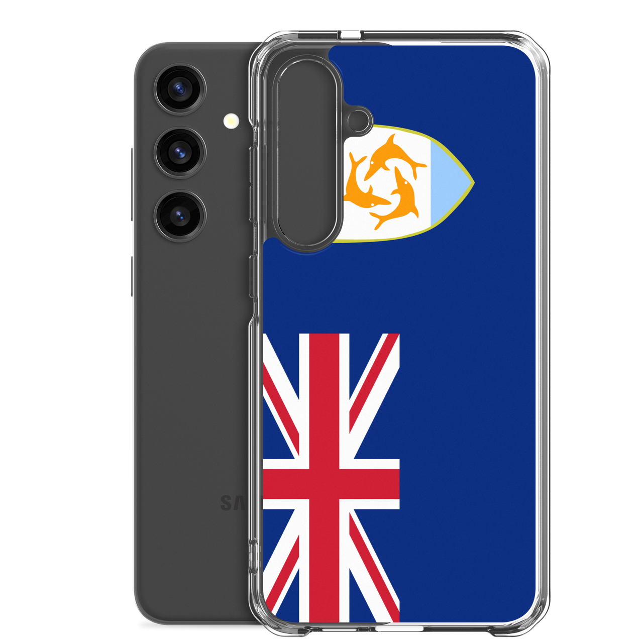 Anguilla Flag Clear Case for Samsung®