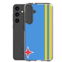 Thumbnail for Aruba Flag Clear Case for Samsung®