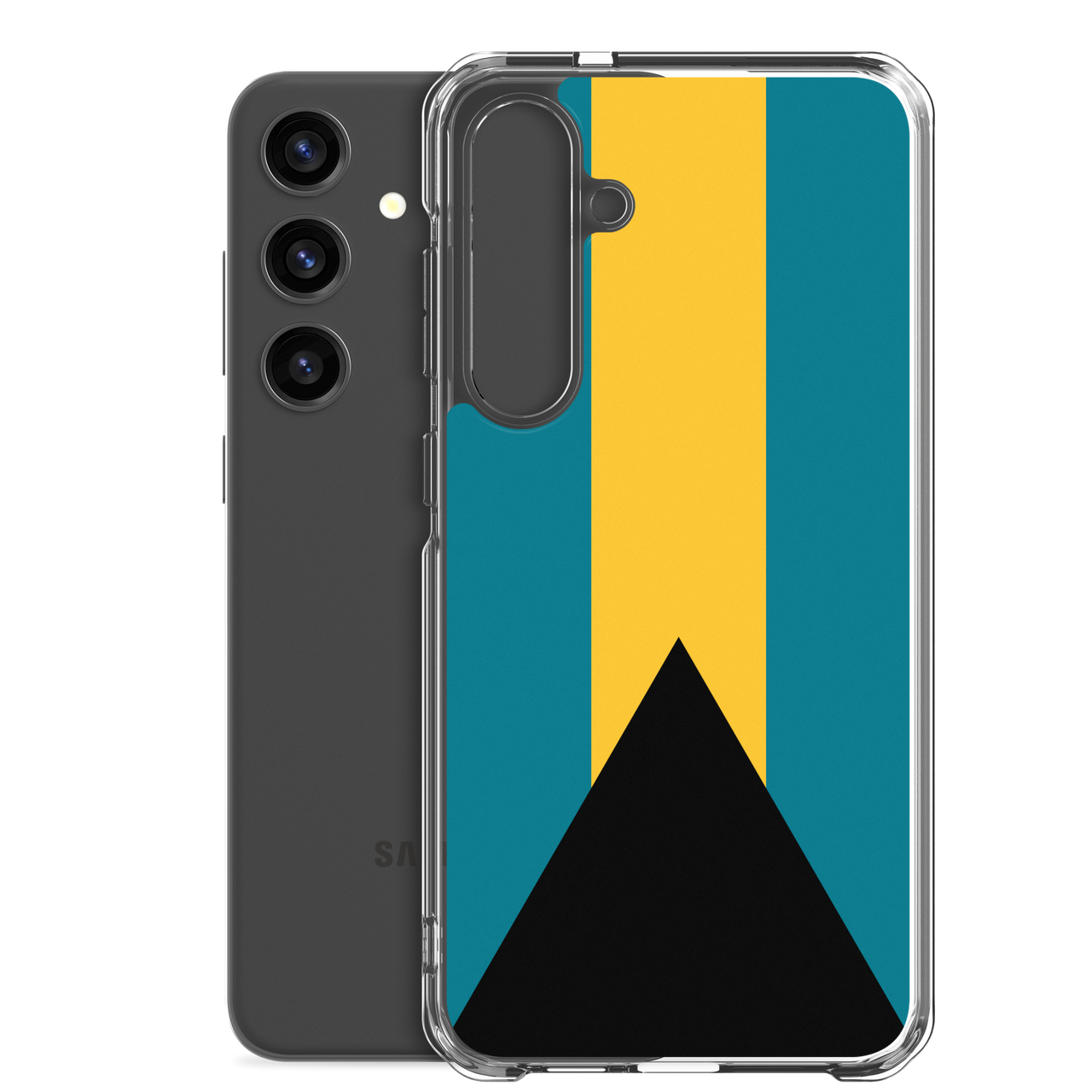 Bahamas Flag Clear Case for Samsung®