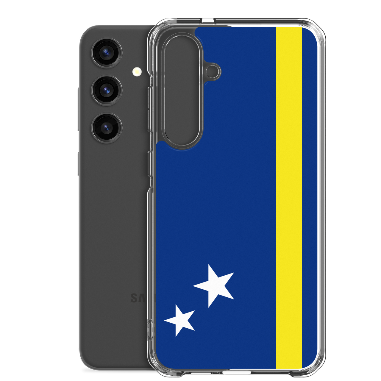 Curacao  Flag Clear Case for Samsung®