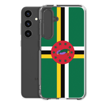 Thumbnail for Dominica Flag Clear Case for Samsung®