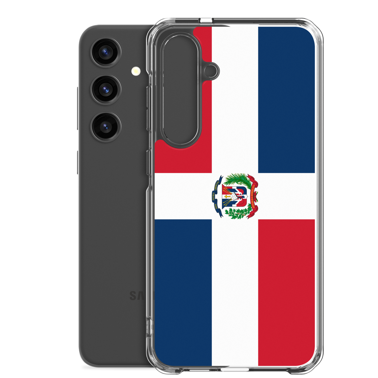 Dominican Republic Flag Clear Case for Samsung®