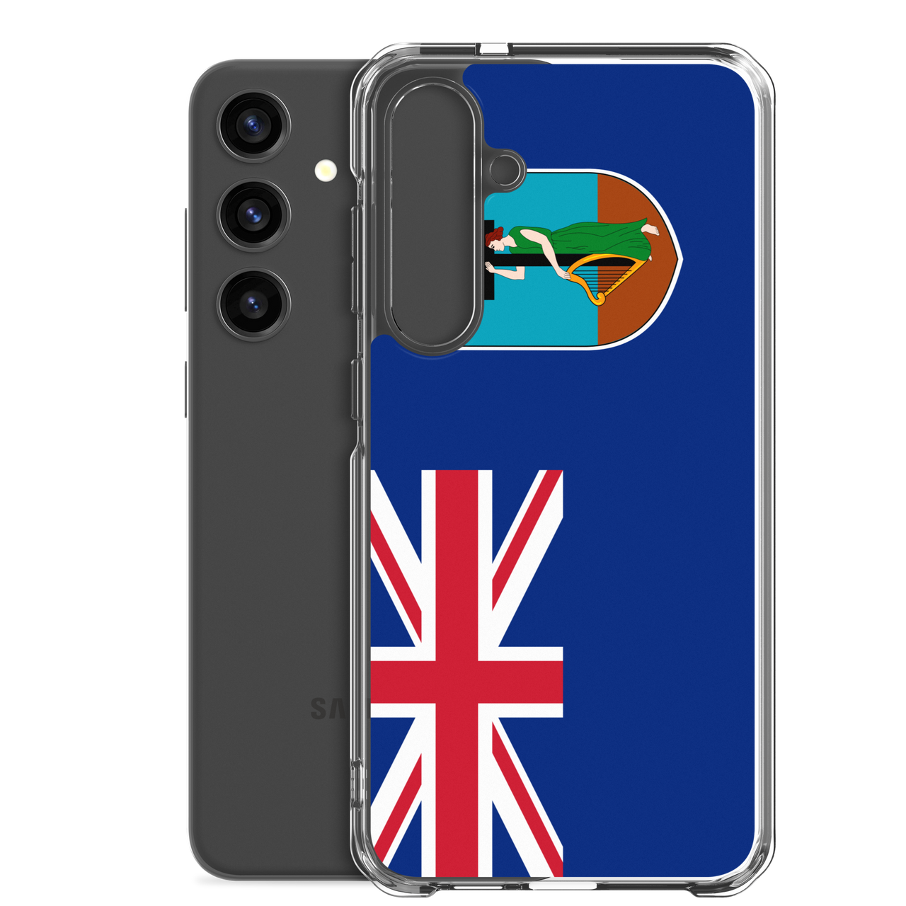 Montserrat Flag Clear Case for Samsung®