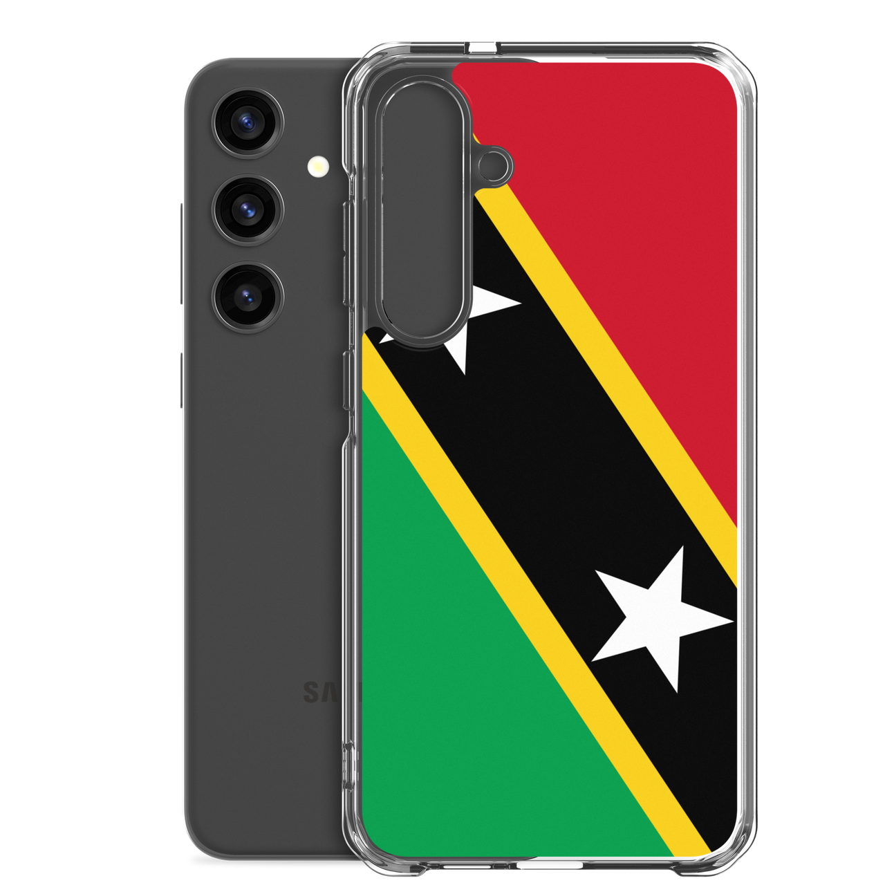 St. Kitts and Nevis Flag Clear Case for Samsung®