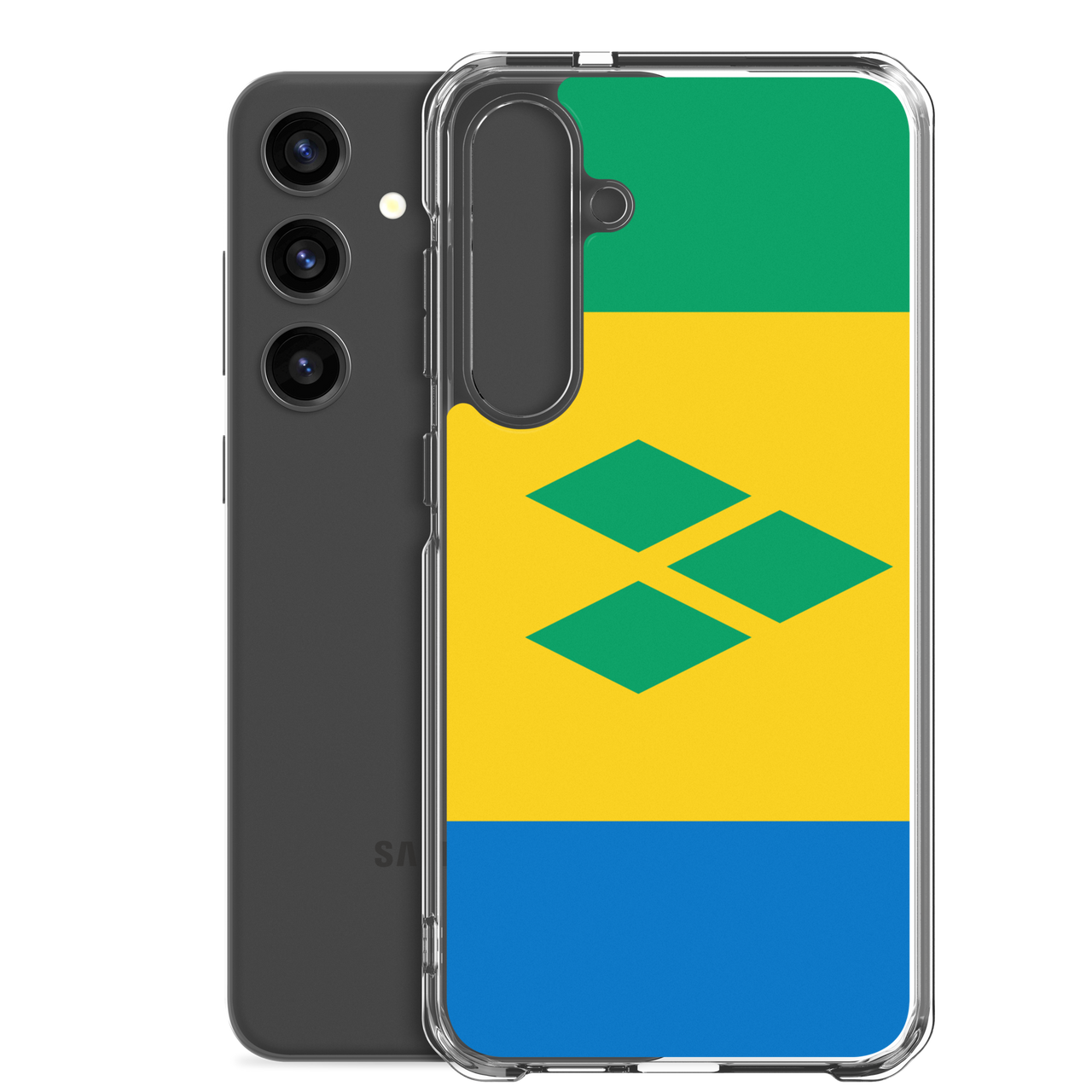 St. Vincent and the Grenadines Flag Clear Case for Samsung®