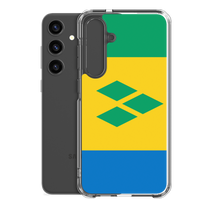 Thumbnail for St. Vincent and the Grenadines Flag Clear Case for Samsung®