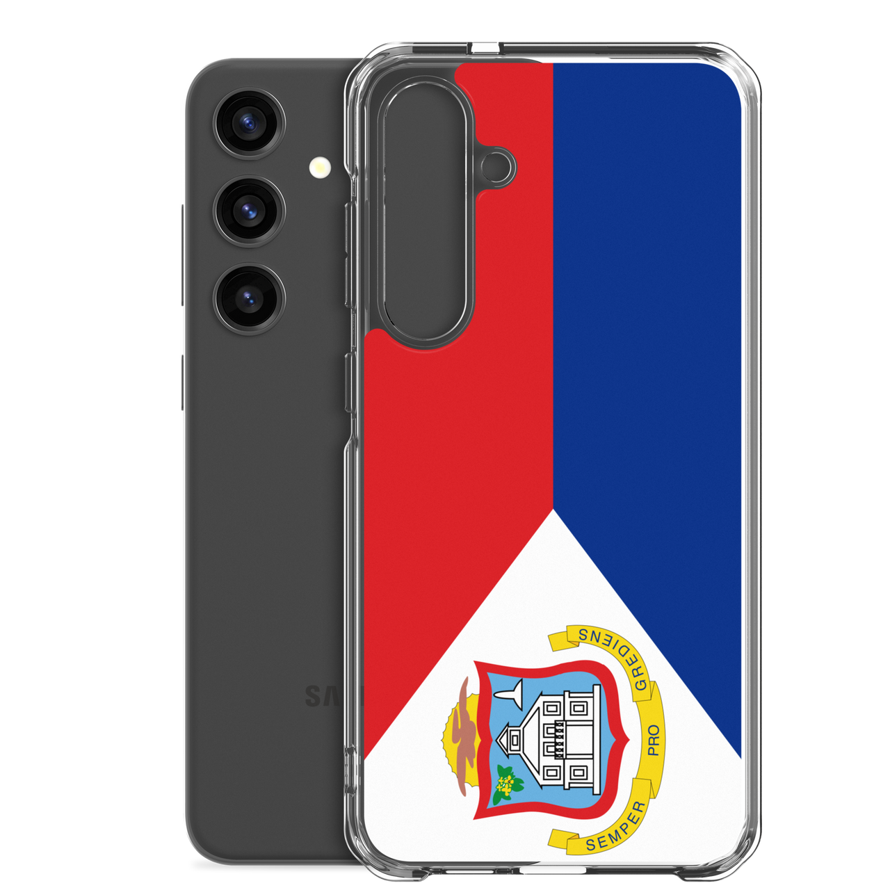 Sint Maarten Flag Clear Case for Samsung®