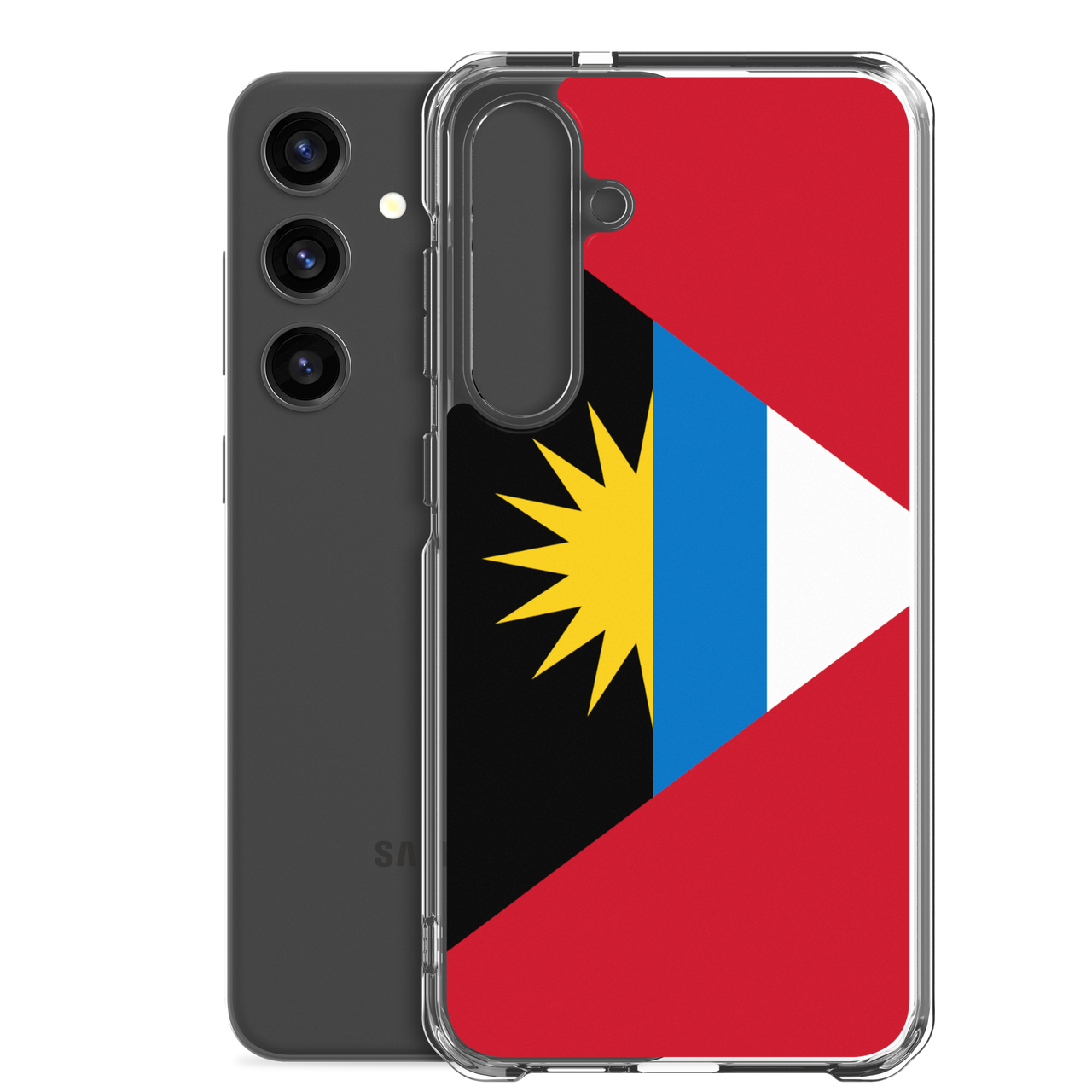 Antigua and Barbuda Flag Clear Case for Samsung®