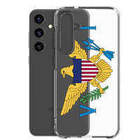 Thumbnail for United States Virgin Islands Flag Clear Case for Samsung®