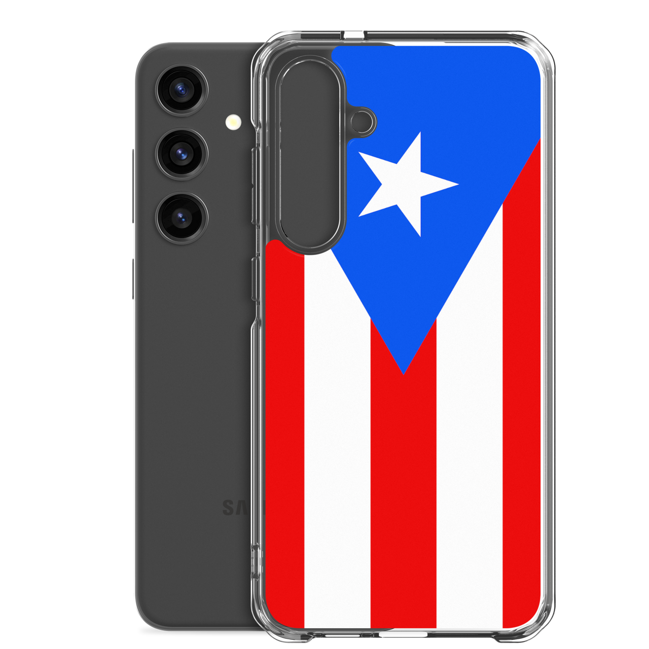 Puerto Rico Flag Clear Case for Samsung®