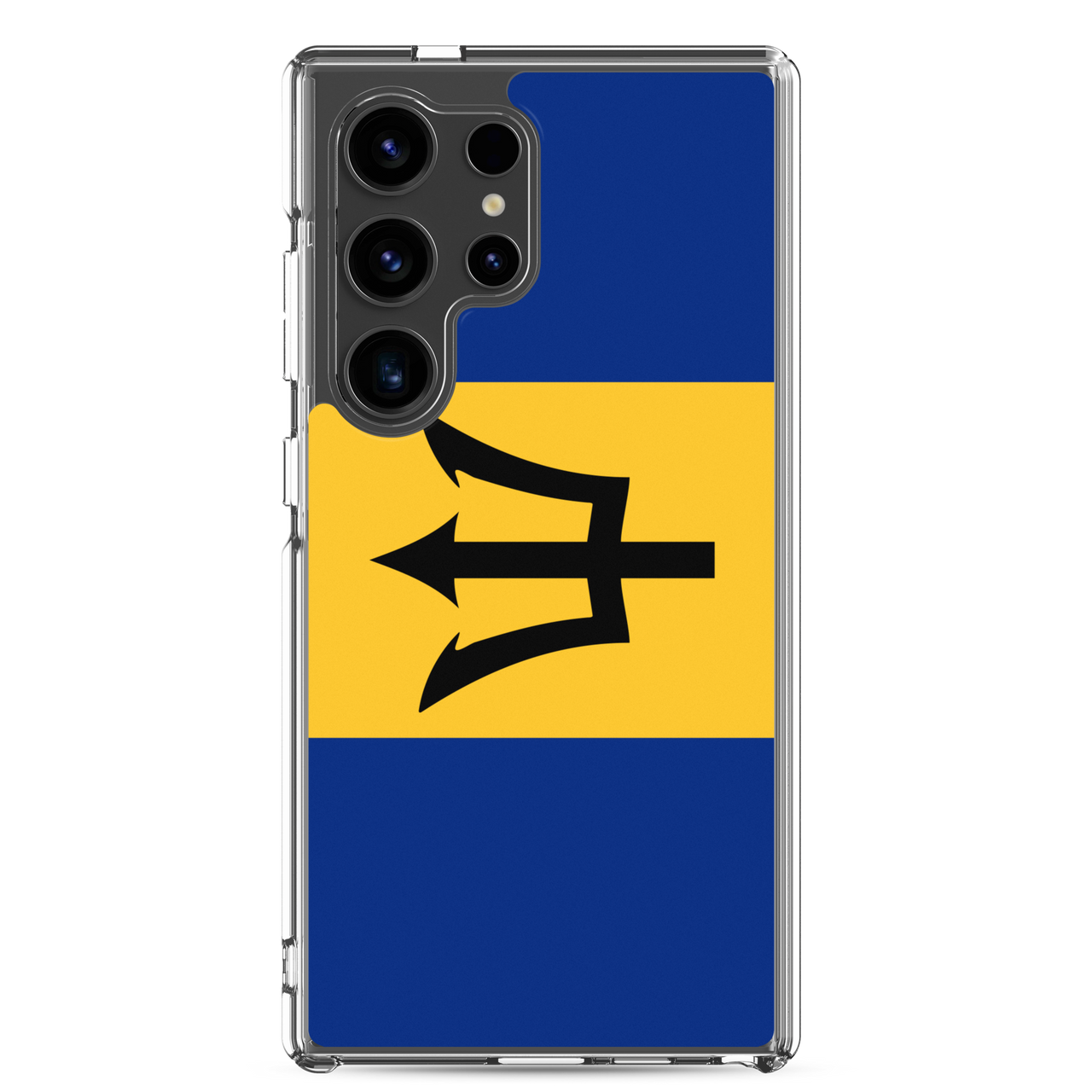 Barbados Flag Clear Case for Samsung®