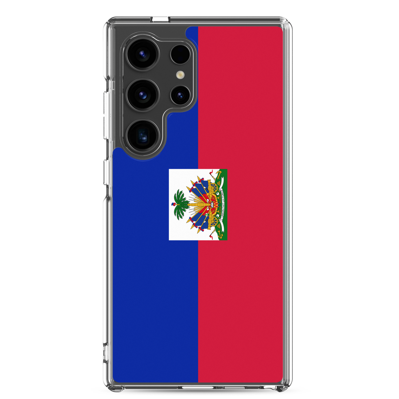 Haiti Flag Clear Case for Samsung®